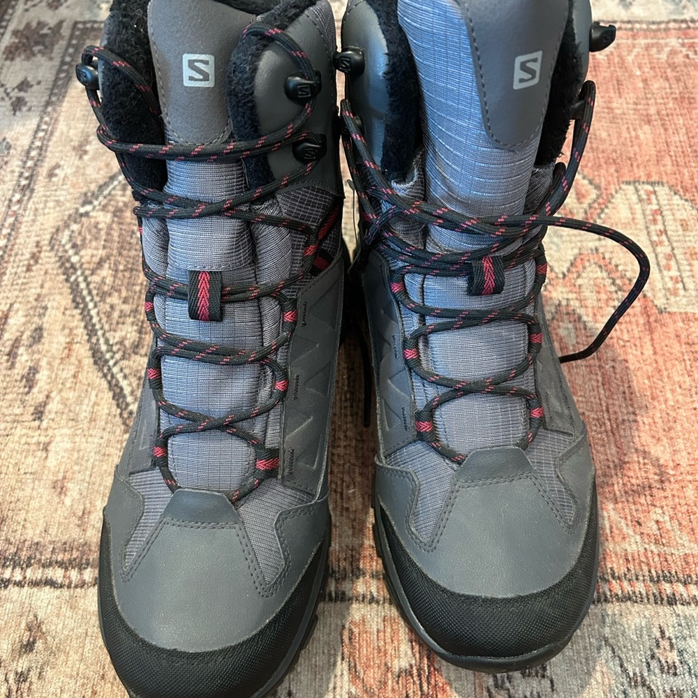 Salomon Chalten Winter Thinsulate Gray Hiking Boots